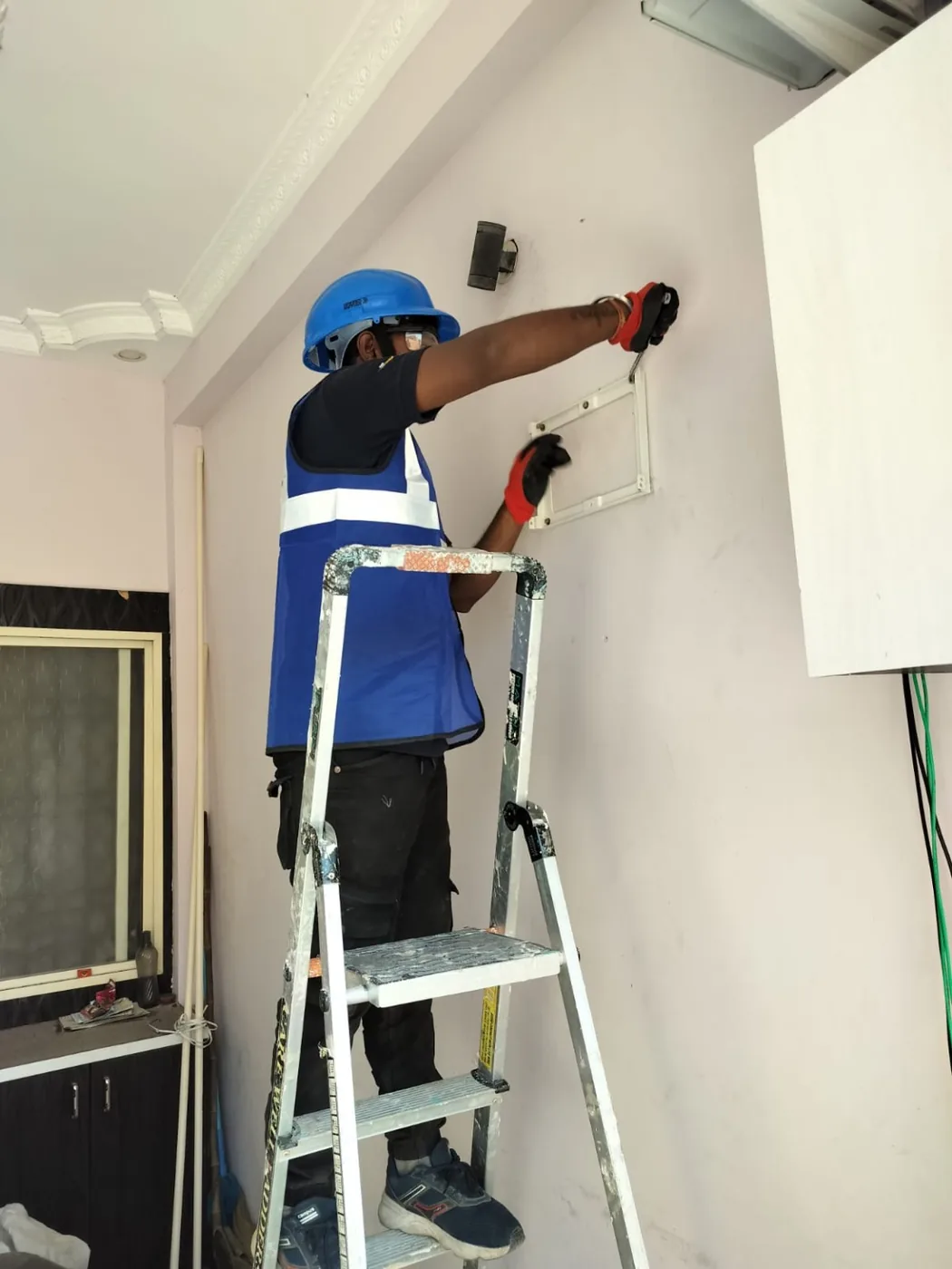 Solar electrical installation